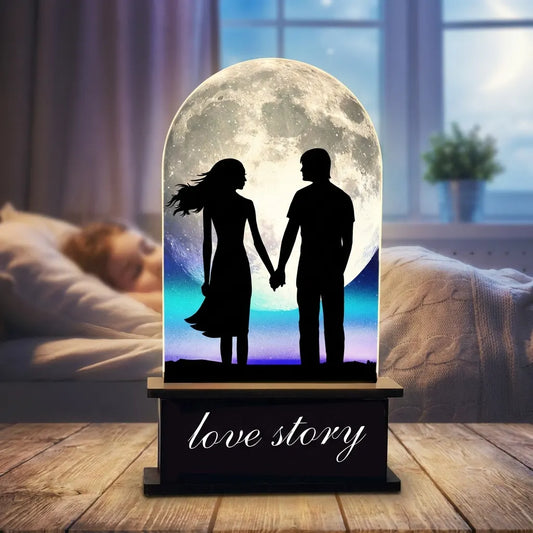 Aura - Heritage Illuminated Table Photo Frame