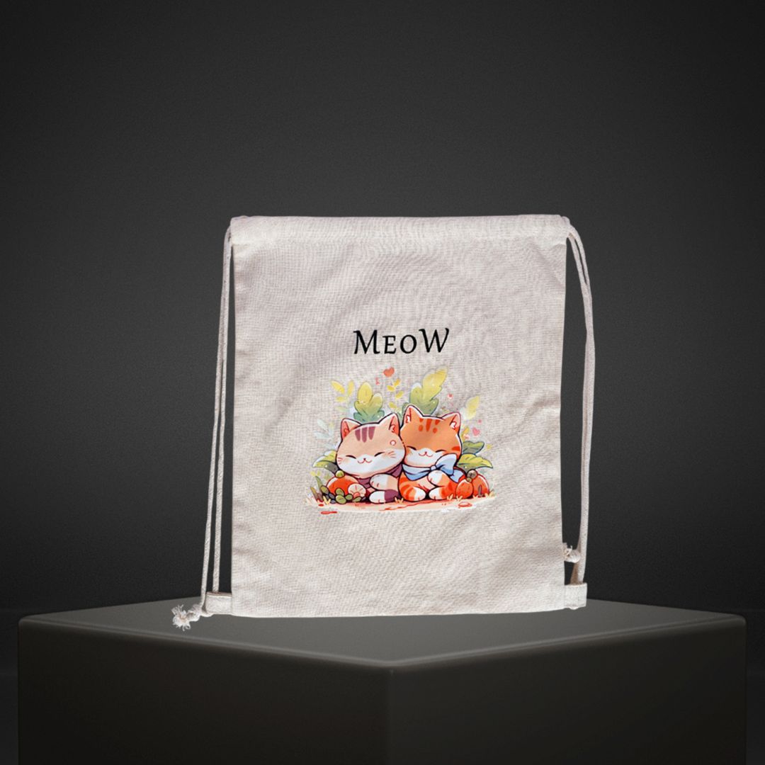 Personalized Drawstring Sack Bag – Custom Printed Multipurpose Backpack
