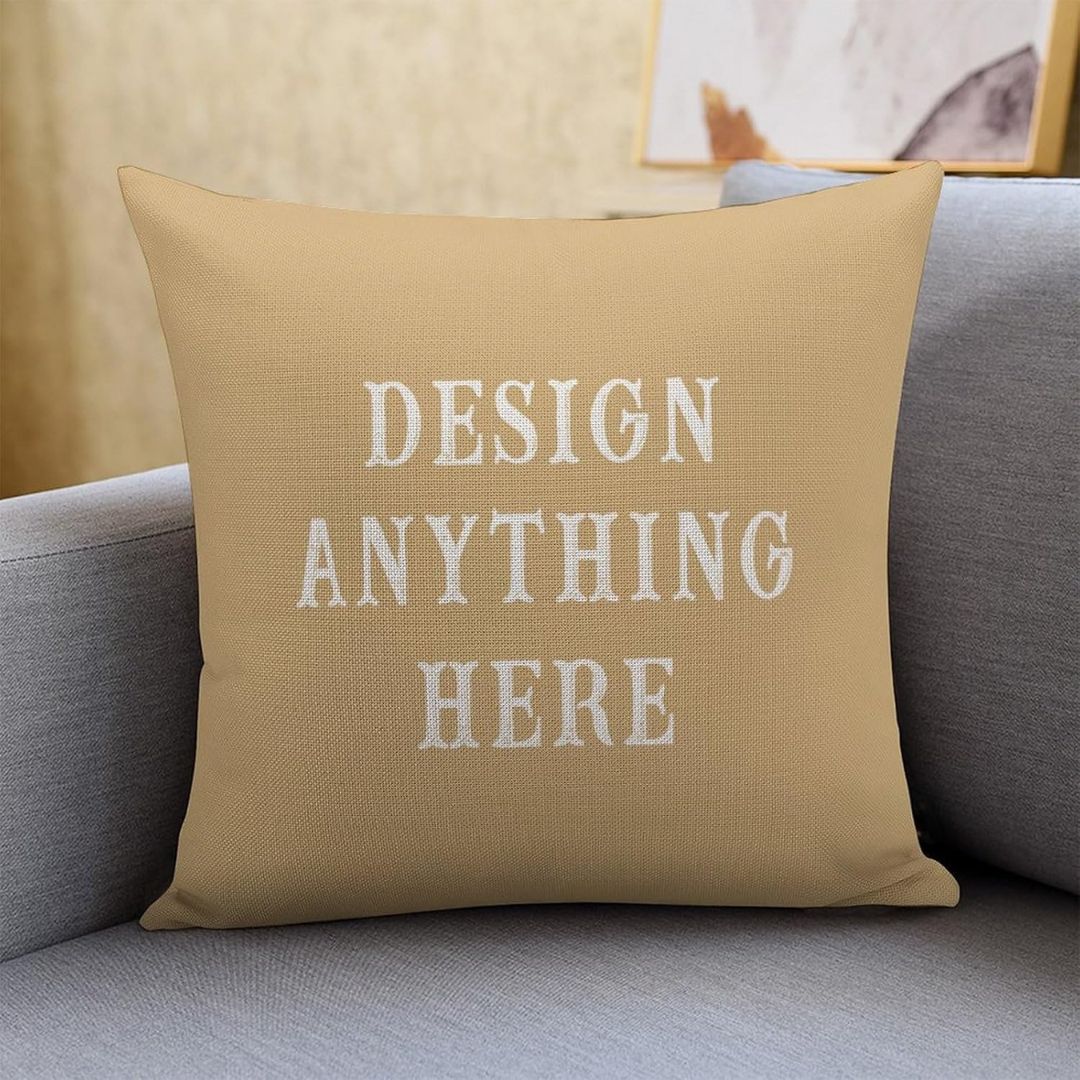 Personalized Full-Print Pillow – Double-Sided Custom Cushion with Your Design