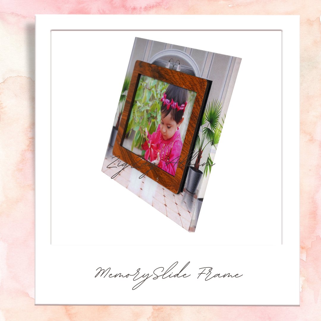 Memory Slide, Slip In Photo Frame