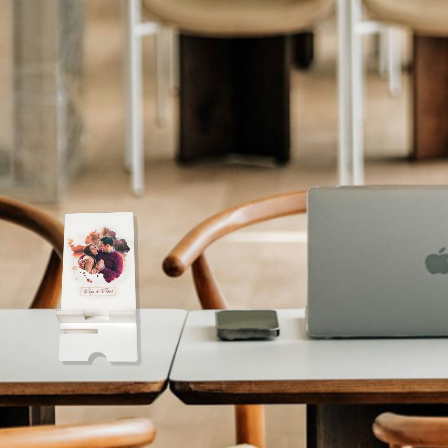 Personalized Acrylic Mobile Stand – A Blend of Utility and Style