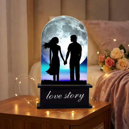 Aura - Heritage Illuminated Table Photo Frame