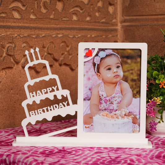 Birthday Bliss Personalized Acrylic Photo Frame