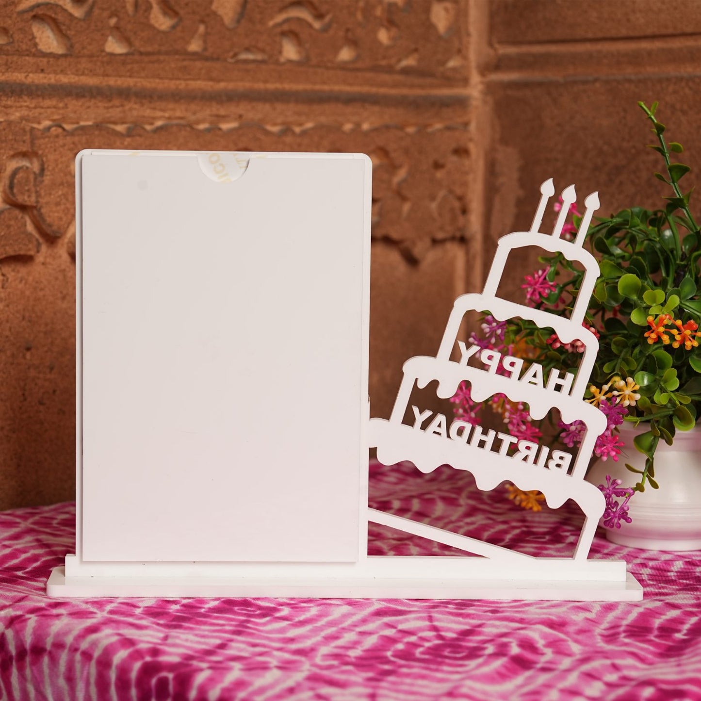 Birthday Bliss Personalized Acrylic Photo Frame