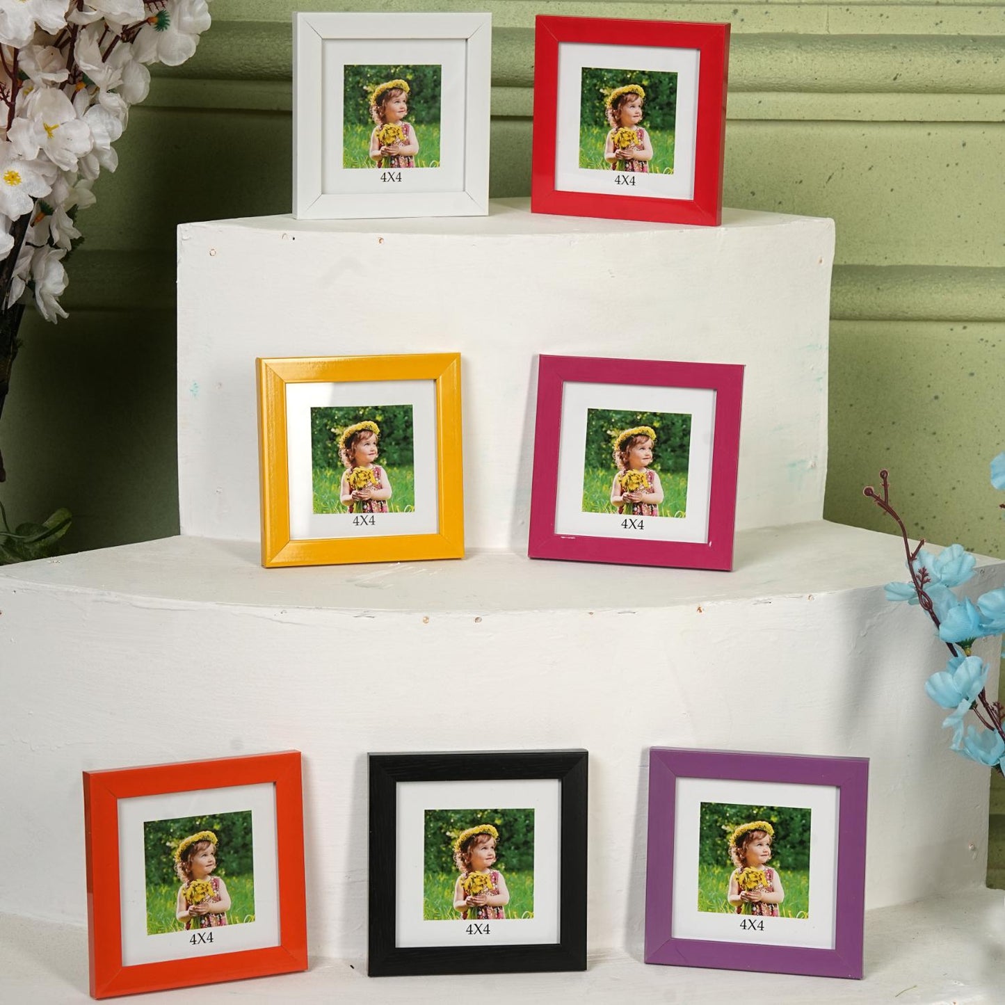 Color Frame Pack of 7 – A Burst of Color for Your Cherished Memories