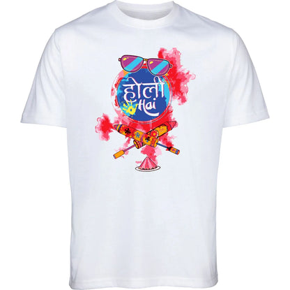 Custom Holi Theme T-Shirt – Celebrate Colors in Style!