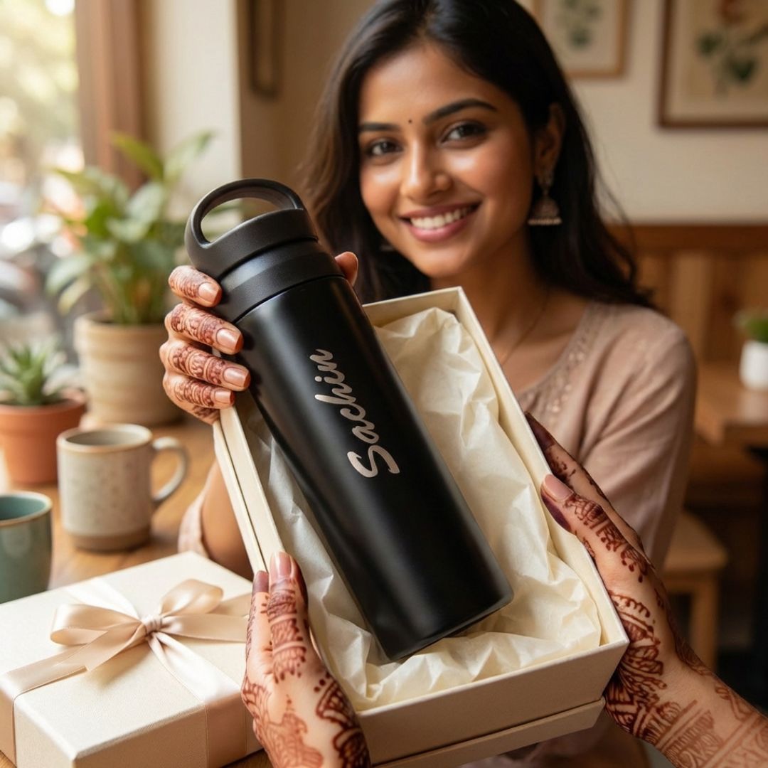 Nocturne Minimalist Customized Travel Tumbler