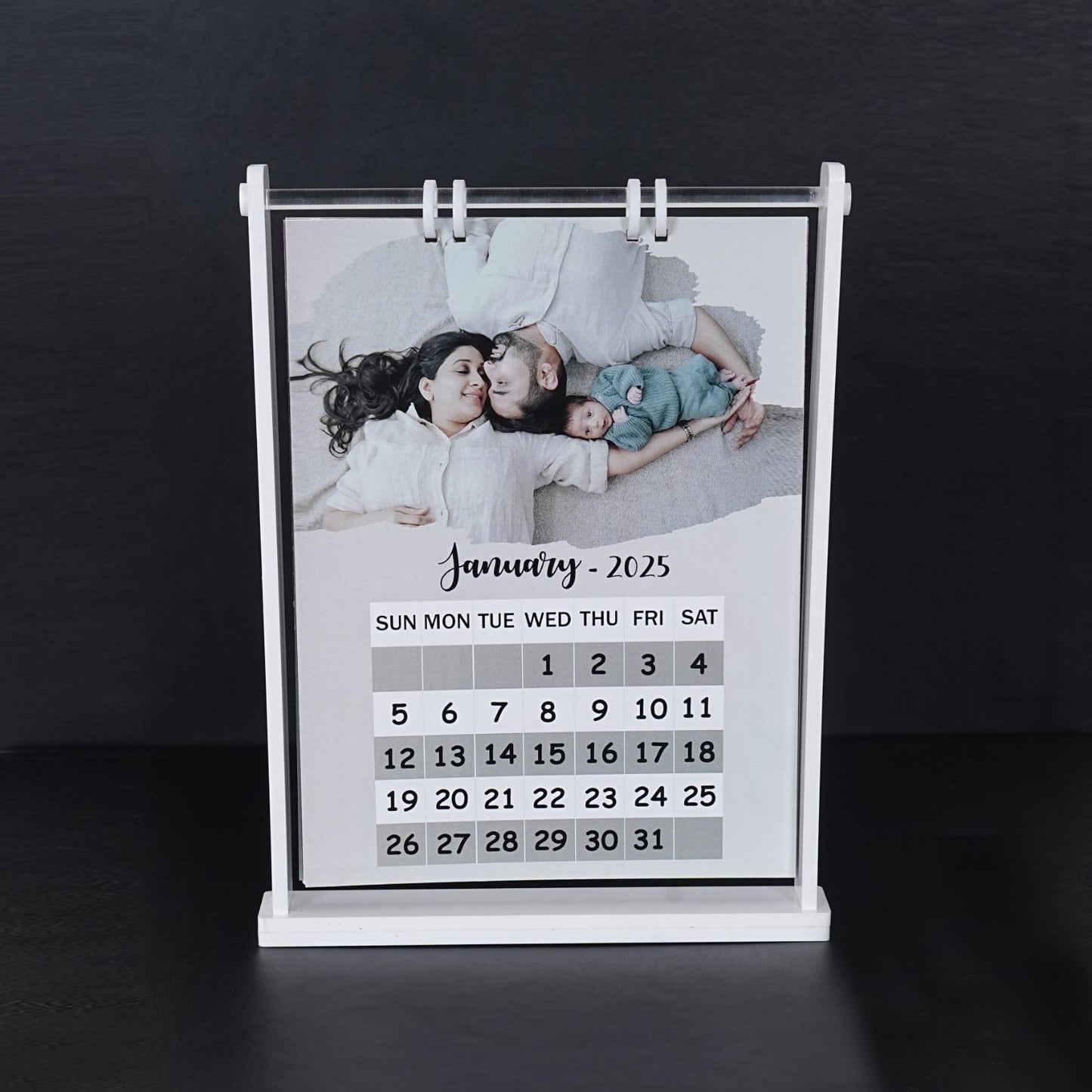 Personalized Acrylic Table Calendar