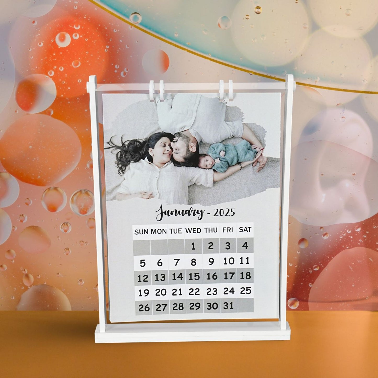 Personalized Acrylic Table Calendar