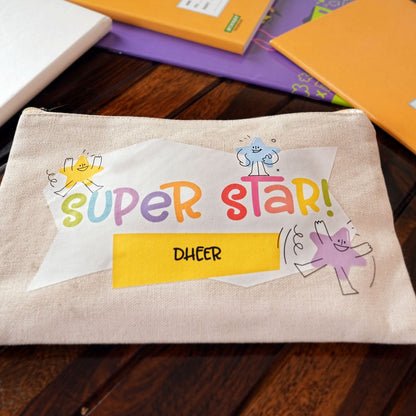 Personalized Pencil Pouch – Custom Printed Multi-Use Stationery Case