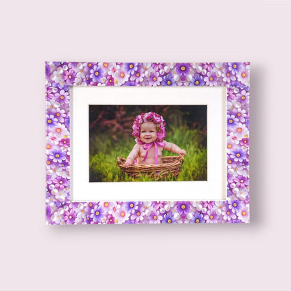 Personalized Designer Photo Frame – Acrylic Frame with Stand & Wall Mount