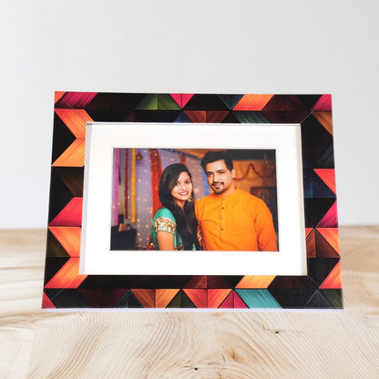 Personalized Designer Photo Frame – Acrylic Frame with Stand & Wall Mount