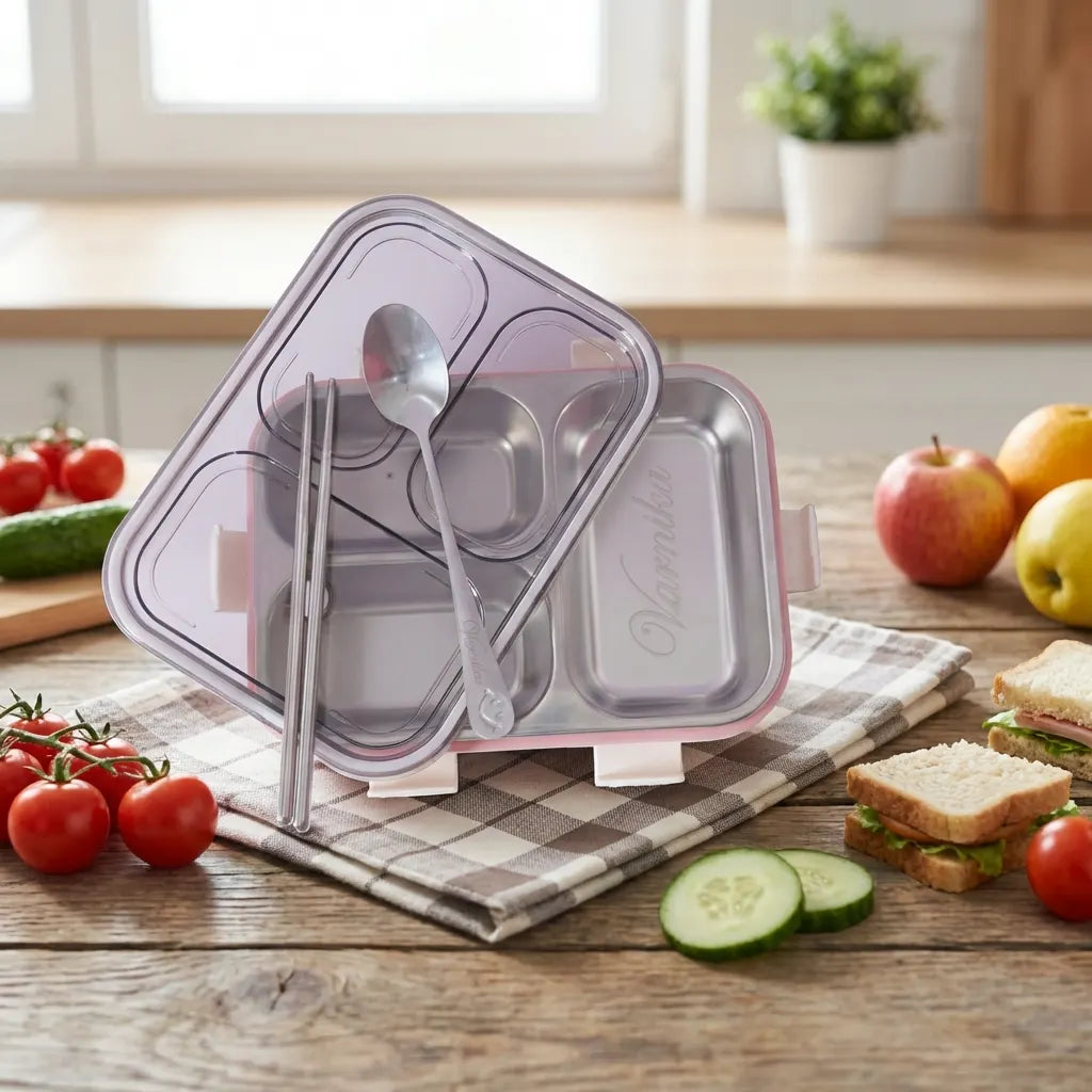 Signature Blush - Bespoke Stainless Steel Tiffin Box