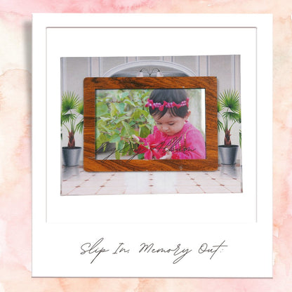 Memory Slide, Slip In Photo Frame