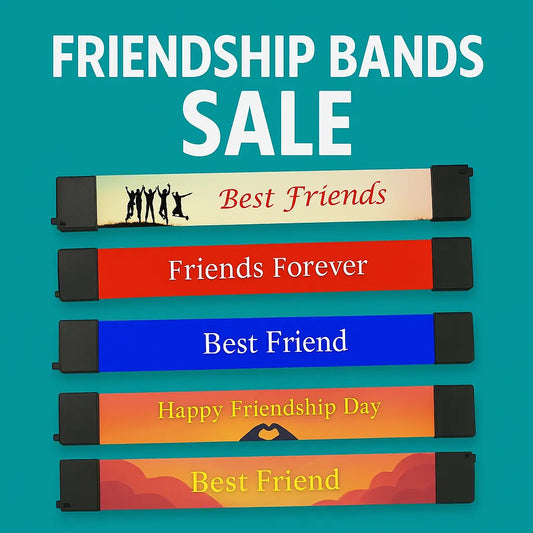 Squad Strings – Custom Name Friendship Bands (Set of 6)