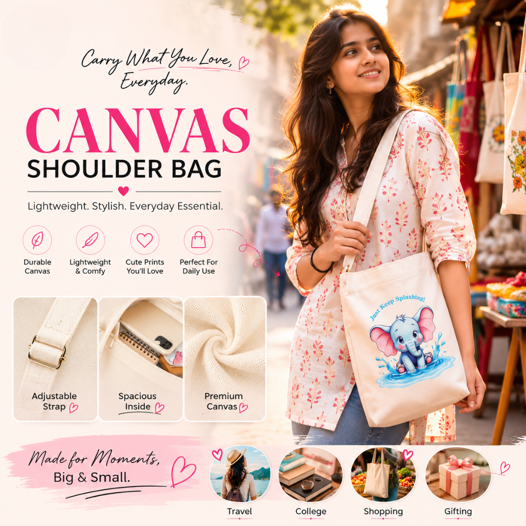 StoryTote Personalized Canvas Bag